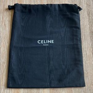 CELINE DUST BAG BLACK LINED